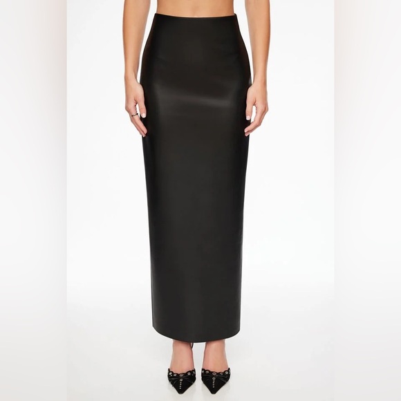 ISO from Dynamite Arya Faux Leather Maxi Skirt - Picture 2 of 3